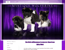 Tablet Screenshot of mystique-wolverine.de